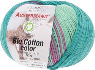Pređa za pletenje Austermann Bio Cotton Color 98300-111 Lagoon Pređa za pletenje