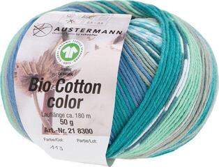 Pređa za pletenje Austermann Bio Cotton Color 98300-113 Caribbean Pređa za pletenje