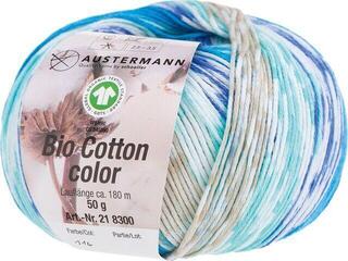 Pređa za pletenje Austermann Bio Cotton Color 98300-116 Turquoise Pređa za pletenje