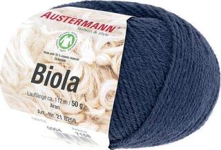Pređa za pletenje Austermann Biola 98258-04 Dark Blue Pređa za pletenje