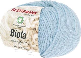 Pređa za pletenje Austermann Biola 98258-11 Blue Pređa za pletenje