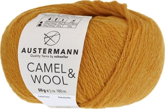 Pređa za pletenje Austermann Camel & Wool 90343-07 Gold Pređa za pletenje - 1