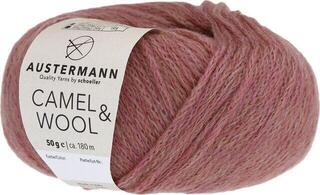 Pređa za pletenje Austermann Camel & Wool 90343-08 RoseWood Pređa za pletenje