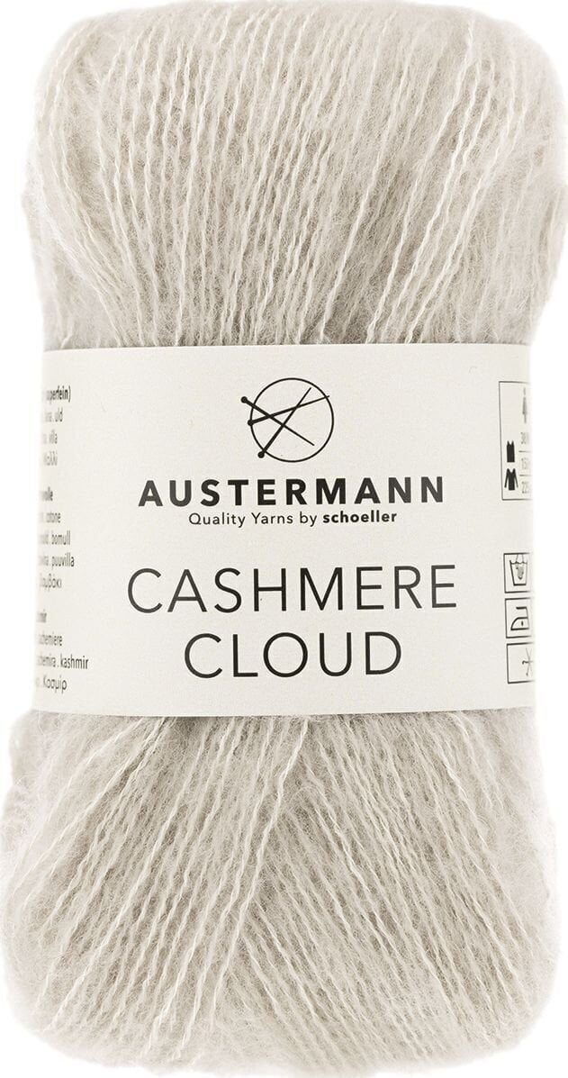 Pređa za pletenje Austermann Cashmere Cloud 90349-02 Beige Pređa za pletenje