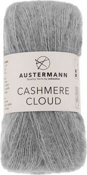 Pređa za pletenje Austermann Cashmere Cloud 90349-06 Silver Pređa za pletenje - 1