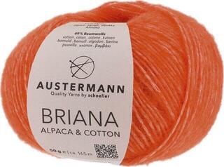 Pređa za pletenje Austermann Briana Alpaca & Cotton 90319-02 Orange Pređa za pletenje