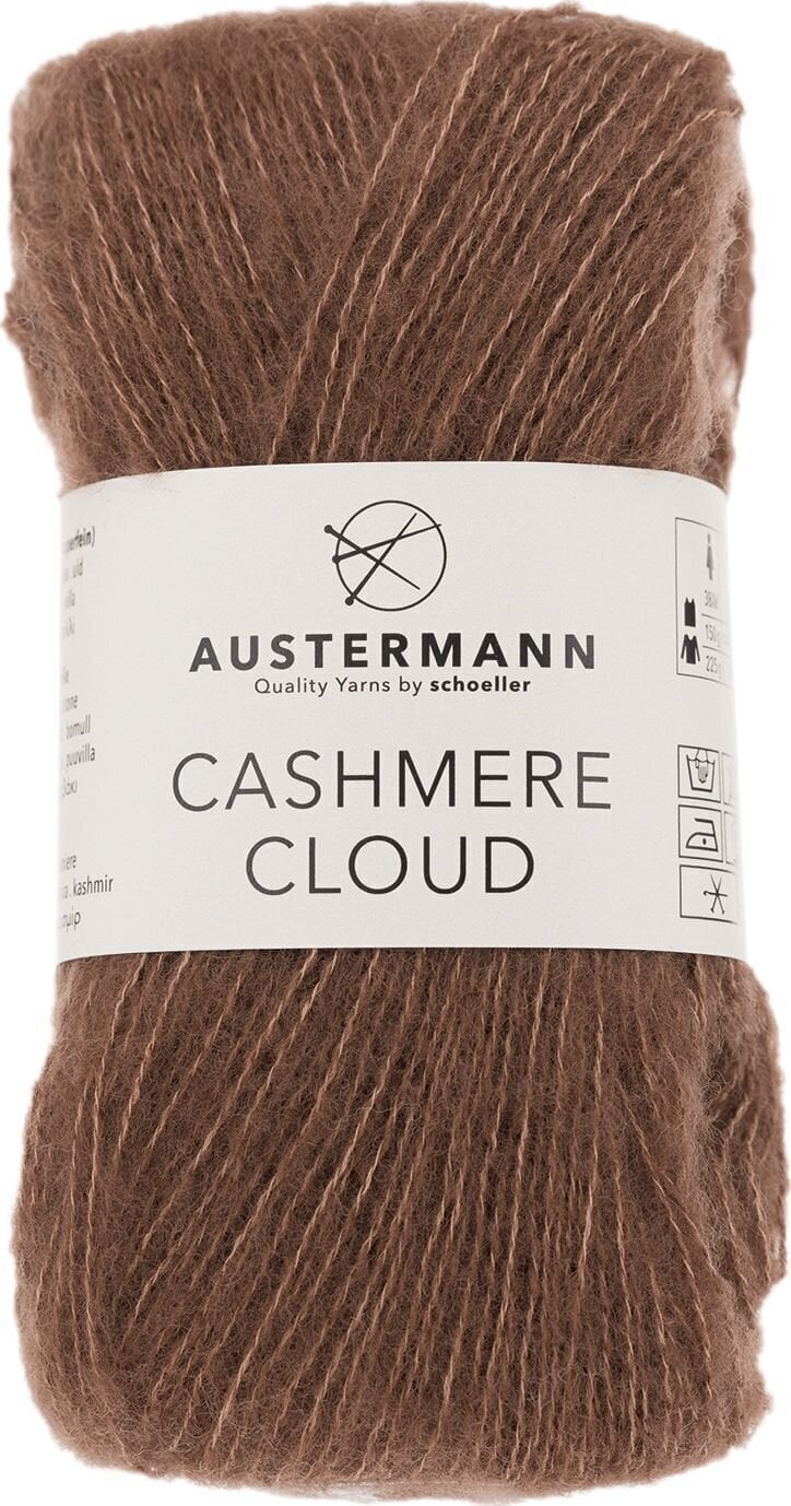 Pređa za pletenje Austermann Cashmere Cloud 90349-09 Cinnamon Pređa za pletenje
