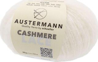 Pređa za pletenje Austermann Cashmere Lace 98232-1 Natural Pređa za pletenje
