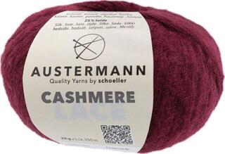Pređa za pletenje Austermann Cashmere Lace 98232-6 Bordeaux Pređa za pletenje