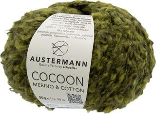 Pređa za pletenje Austermann  Cocoon Merino & Cotton 90364-4 Olive Pređa za pletenje