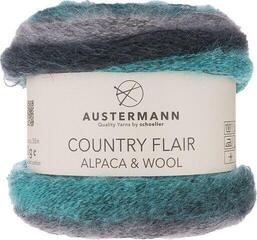 Pređa za pletenje Austermann Country Flair 90358-05 Petrol Turquoise Pređa za pletenje