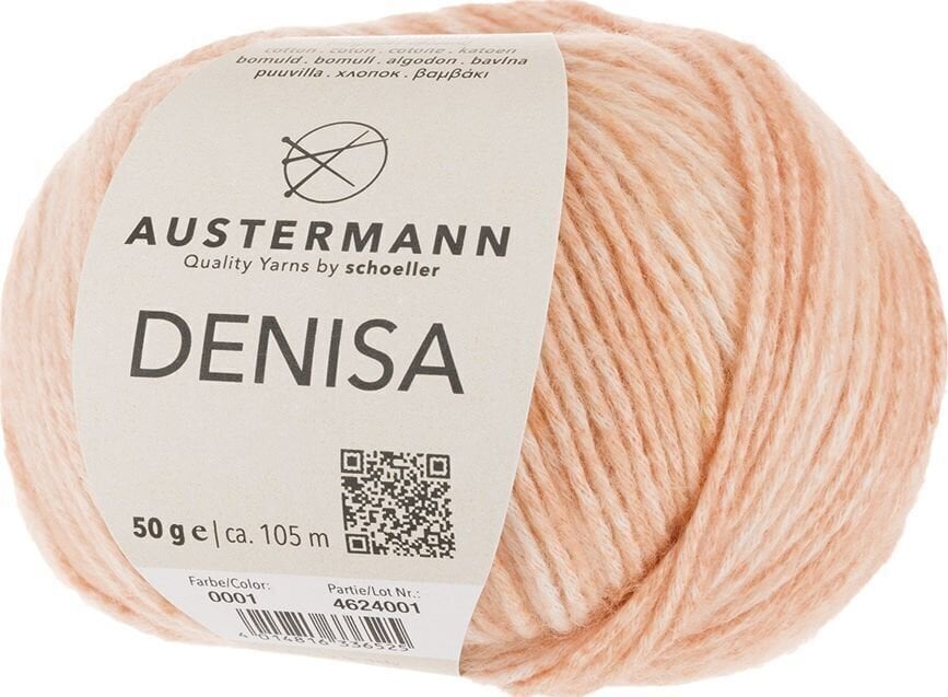 Adīšanas dzija Austermann Denisa 90325-01 Sun Adīšanas dzija