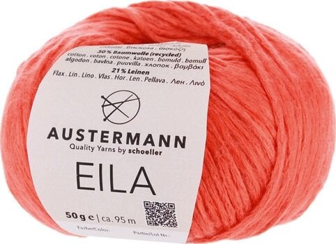 Fil à tricoter Austermann Eila 90314-04 Coral Fil à tricoter - 1