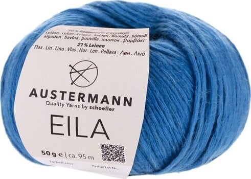 Pređa za pletenje Austermann Eila 90314-06 Royal Blue Pređa za pletenje - 1