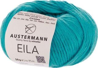 Fil à tricoter Austermann Eila 90314-07 Turquoise Fil à tricoter