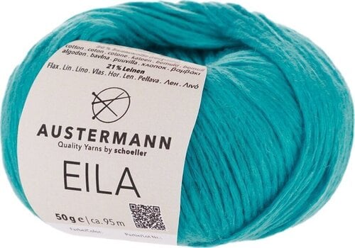 Fil à tricoter Austermann Eila 90314-07 Turquoise Fil à tricoter - 1