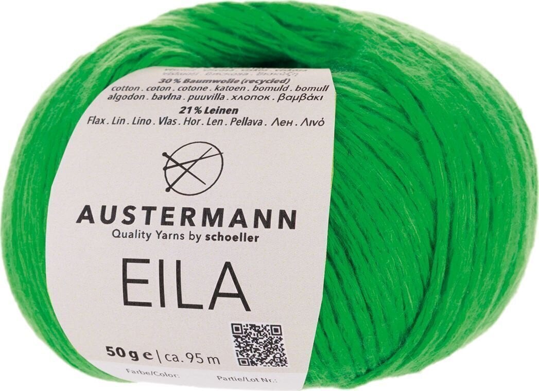 Pređa za pletenje Austermann Eila 90314-08 Green Pređa za pletenje