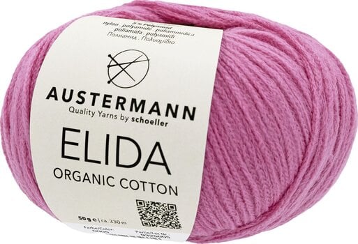 Pređa za pletenje Austermann Elida 90361-05 Pink Pređa za pletenje - 1