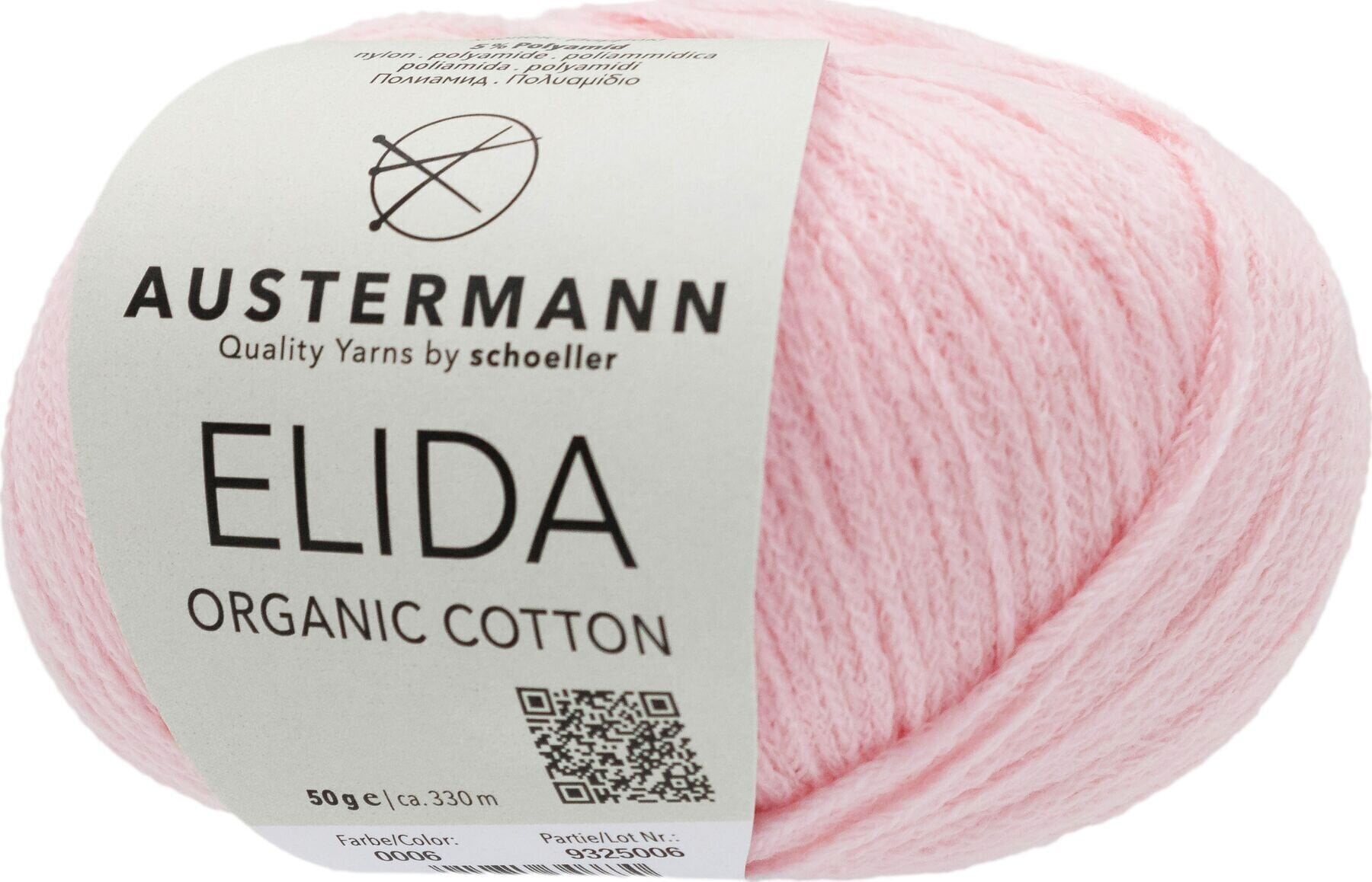 Pređa za pletenje Austermann Elida 90361-06 Rosé Pređa za pletenje