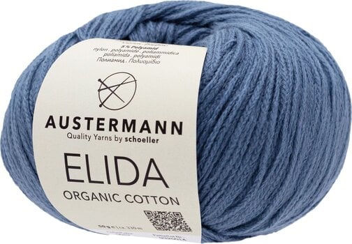 Pređa za pletenje Austermann Elida 90361-13 Indigo Pređa za pletenje - 1