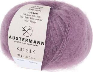 Pređa za pletenje Austermann Kid Silk 98233-24 Mauve Pređa za pletenje