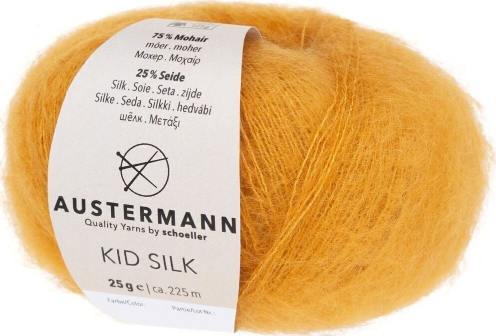 Pređa za pletenje Austermann Kid Silk 98233-26 Curry Pređa za pletenje