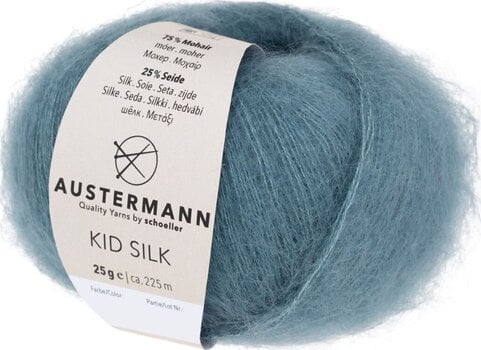 Fil à tricoter Austermann Kid Silk 98233-27 Topaz Fil à tricoter - 1
