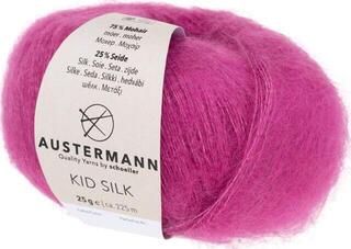 Pređa za pletenje Austermann Kid Silk 98233-30 Pink Lipstick Pređa za pletenje