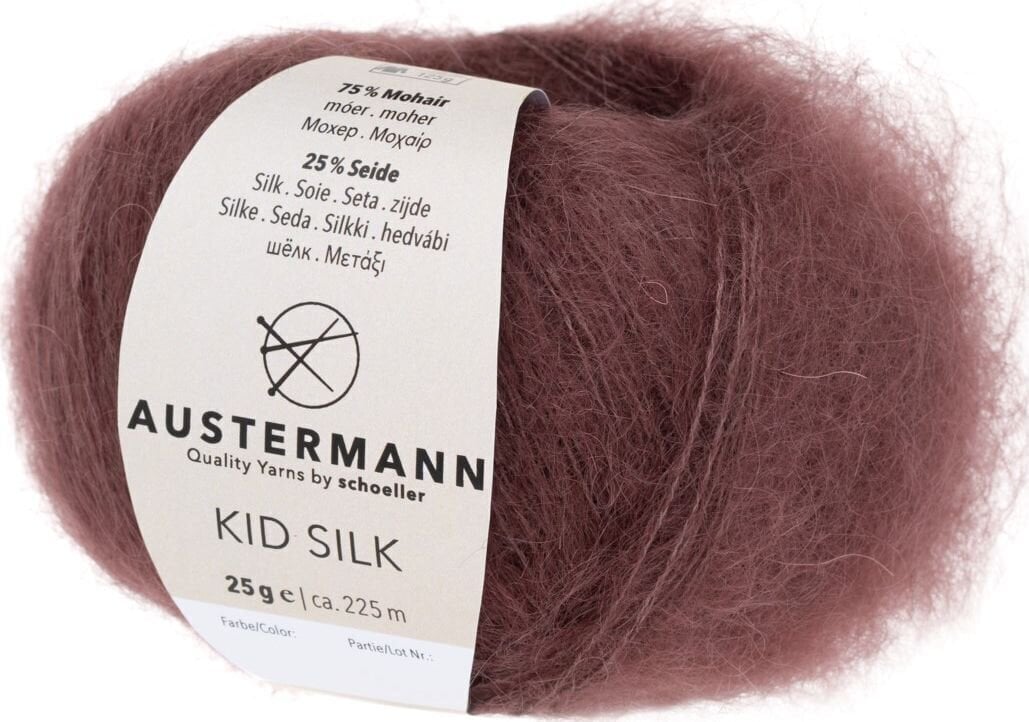 Pređa za pletenje Austermann Kid Silk 98233-32 Marron Pređa za pletenje