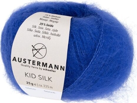 Pređa za pletenje Austermann Kid Silk 98233-34 Royal Blue Pređa za pletenje - 1