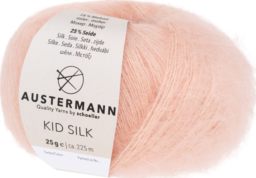 Pređa za pletenje Austermann Kid Silk 98233-38 Apricot Pređa za pletenje