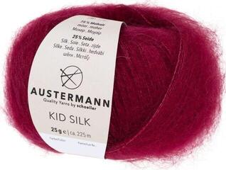 Pređa za pletenje Austermann Kid Silk 98233-39 Wine Pređa za pletenje
