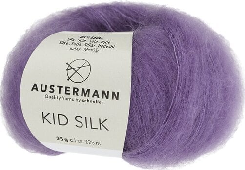 Pređa za pletenje Austermann Kid Silk 98233-47 Lilac Pređa za pletenje - 1