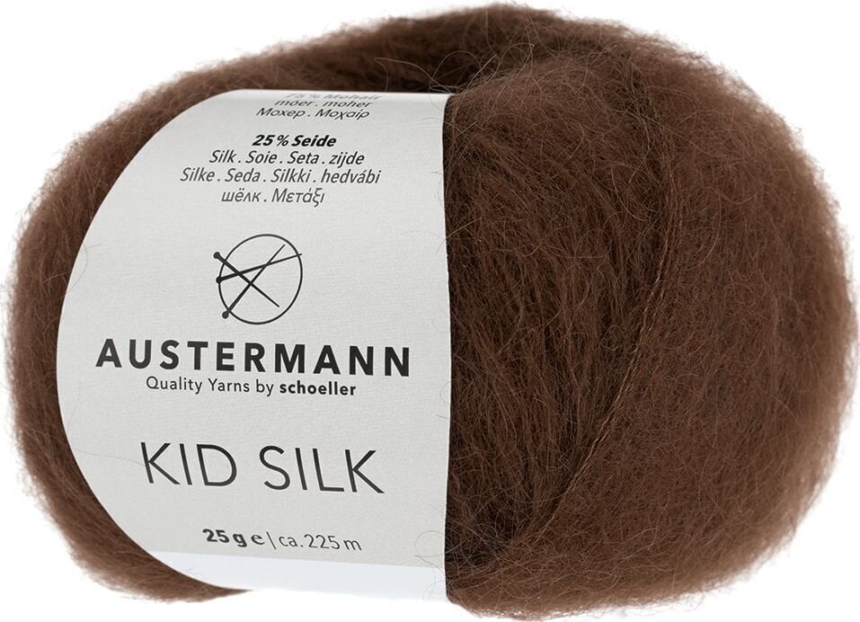 Pređa za pletenje Austermann Kid Silk 98233-50 Cognac Pređa za pletenje