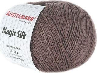 Pređa za pletenje Austermann Magic Silk 98206-04 Cocoa Pređa za pletenje