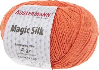 Pređa za pletenje Austermann Magic Silk 98206-11 Gerbera Pređa za pletenje