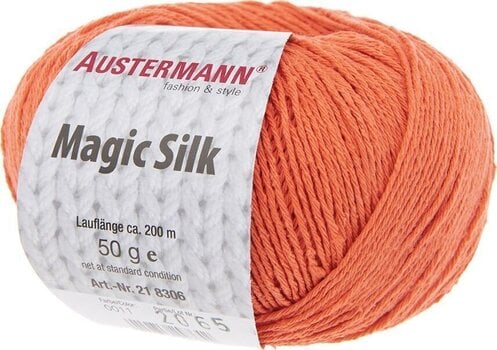 Pređa za pletenje Austermann Magic Silk 98206-11 Gerbera Pređa za pletenje - 1