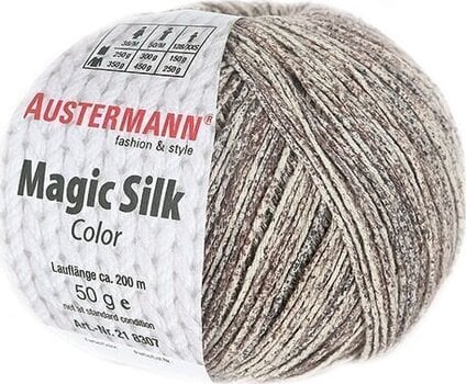 Pređa za pletenje Austermann Magic Silk Color 98207-104 Taupe Pređa za pletenje - 1