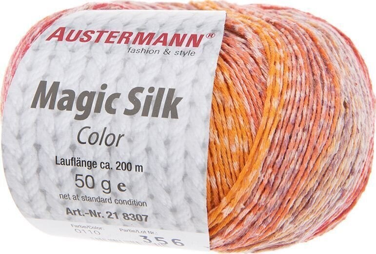 Neulelanka Austermann Magic Silk Color 98207-110 Carnelian Neulelanka