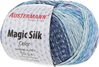 Strickgarn Austermann Magic Silk Color 98207-113 Sapphire Strickgarn