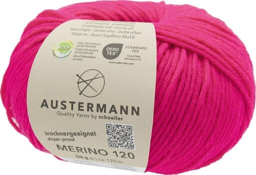 Neulelanka Austermann Merino 120 97613-119 Fuchsia Neulelanka - 1
