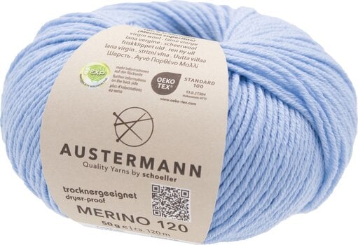 Neulelanka Austermann Merino 120 97613-122 Azure Neulelanka - 1
