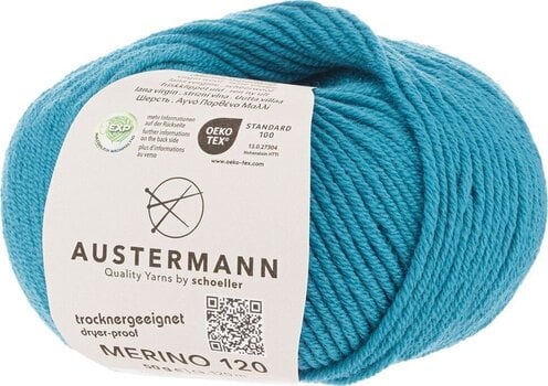 Neulelanka Austermann Merino 120 97613-133 Petrol Neulelanka - 1