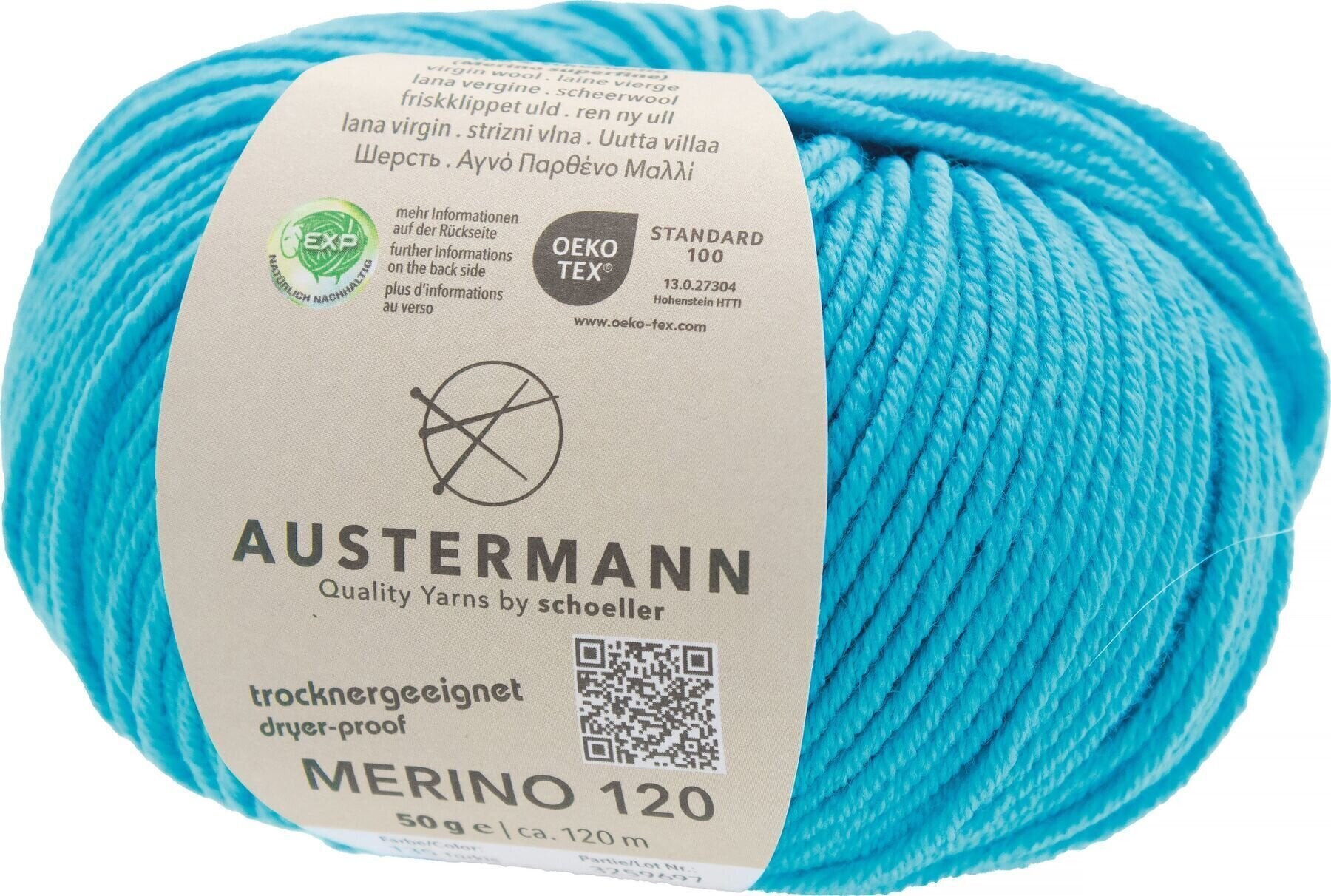 Neulelanka Austermann Merino 120 97613-135 Turquoise Neulelanka