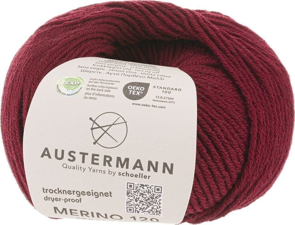 Neulelanka Austermann Merino 120 97613-155 Wine Neulelanka
