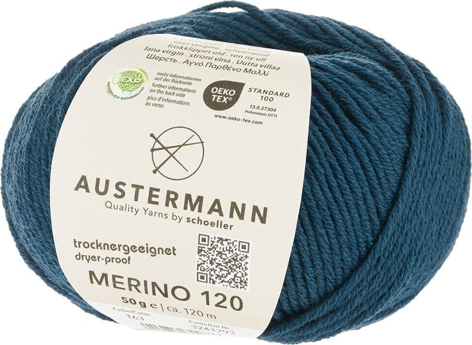 Neulelanka Austermann Merino 120 97613-163 Topaz Neulelanka