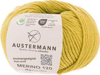 Knitting Yarn Austermann Merino 120 97613-165 Saffron Knitting Yarn