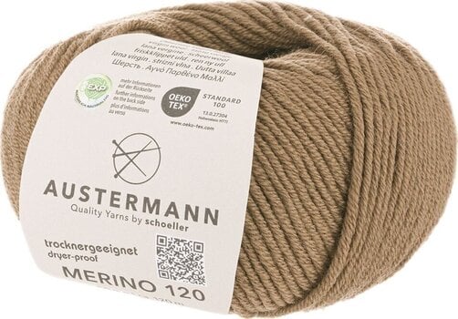 Strickgarn Austermann Merino 120 97613-169 Camel Strickgarn - 1