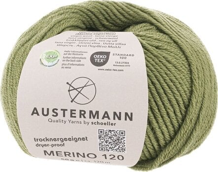Neulelanka Austermann Merino 120 97613-170 Olive Neulelanka - 1