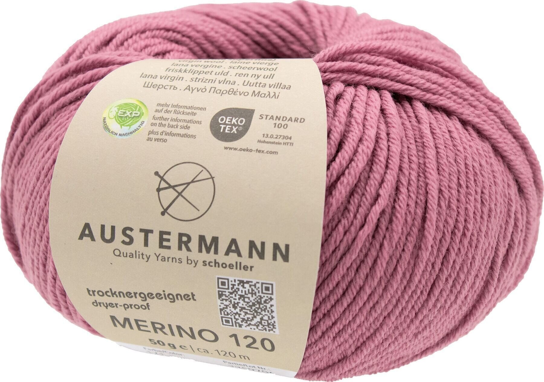 Neulelanka Austermann Merino 120 97613-171 Old Rose Neulelanka
